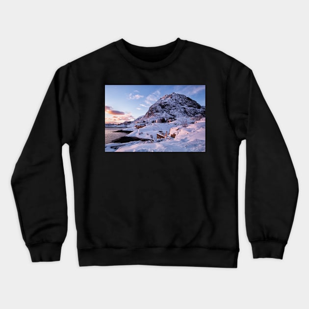 Sunrise Becomes Sunset Crewneck Sweatshirt by krepsher